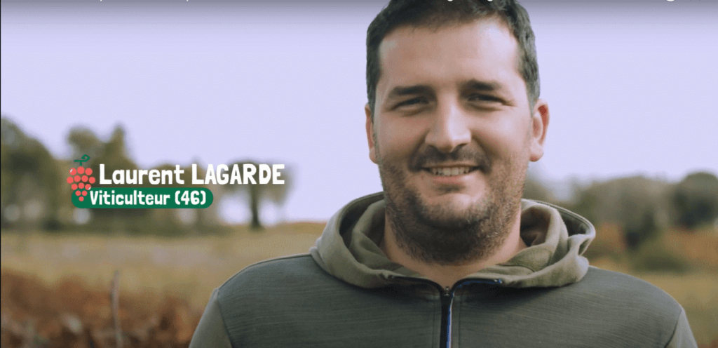 Laurent Lagarde Vignerons engagé pour l'environnement à Vinovalie