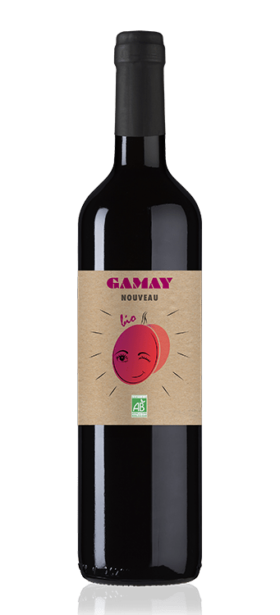 vin Gamay nouveau bio