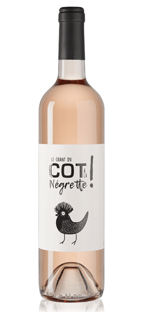 Le chant du Côt à la Negrette vin rosé AOP Fronton
