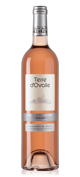 Terre d'Ovalie vin rosé Gaillac