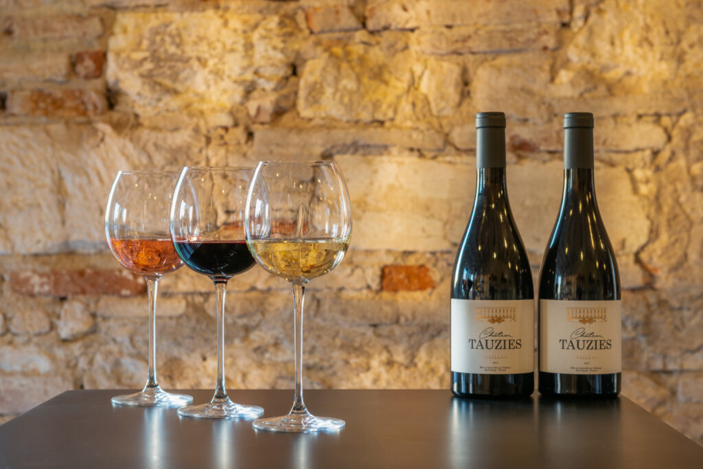 Les cuvées du Château Tauziès