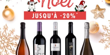 promotion de Noel dans les caves Vinovalie